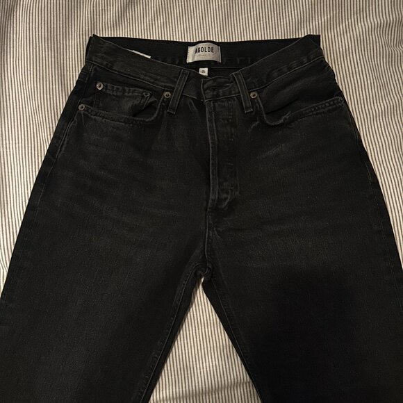 Agolde Black Skinny Jeans - Picture 1 of 3